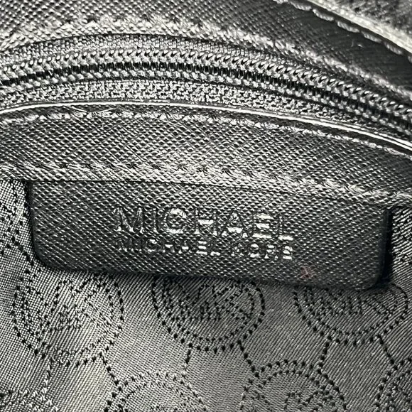 Michael Kors Black Chain Strap Shoulder Bag | Gold Hardware - Picture 10 of 10